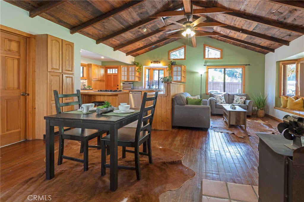 31311 Silverado Canyon Road Silverado, CA 92676 - Photo 2 of 37 a living room with furniture and a chandelier