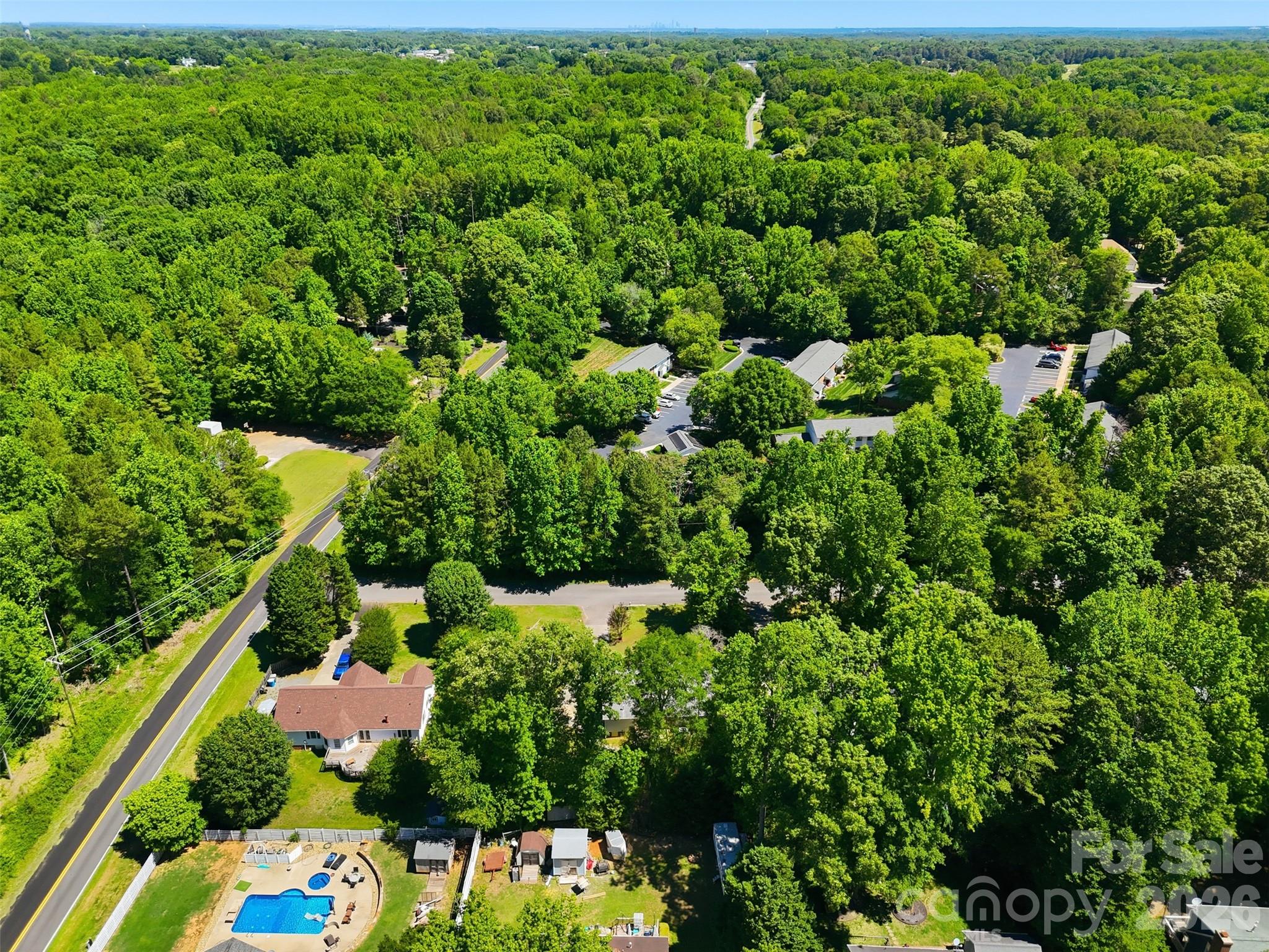 913 Pleasant Ridge Road Fort Mill, SC 29715 - Photo 38 of 40 an aerial view of a house with a yard
