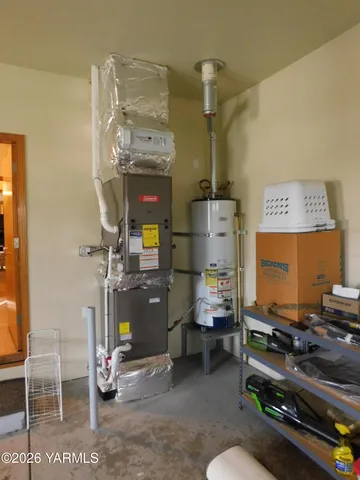 a room with furniture and equipment