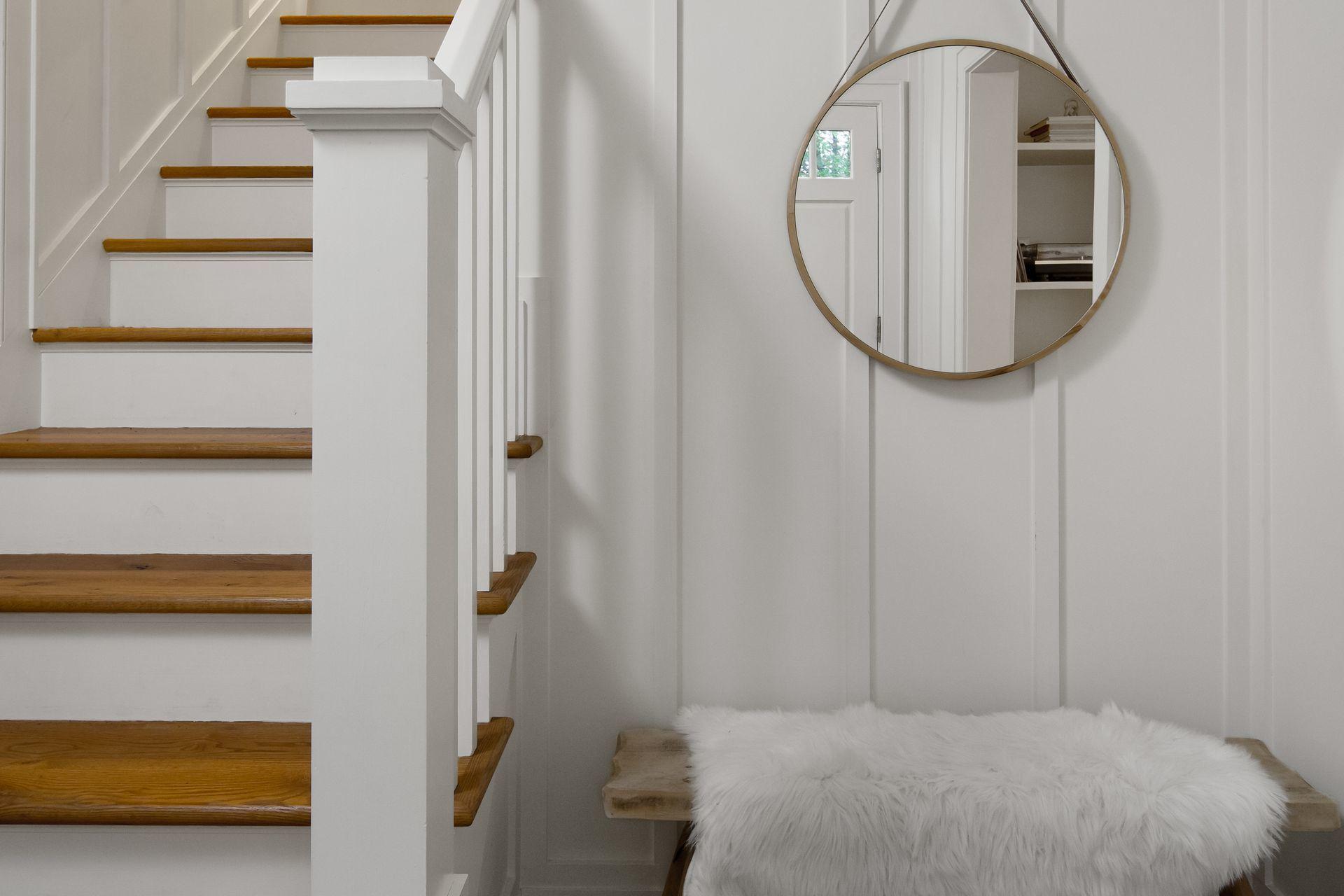 33 Tory Hole Road Darien, CT 06820 - Photo 3 of 51 a bathroom with a sink and a mirror