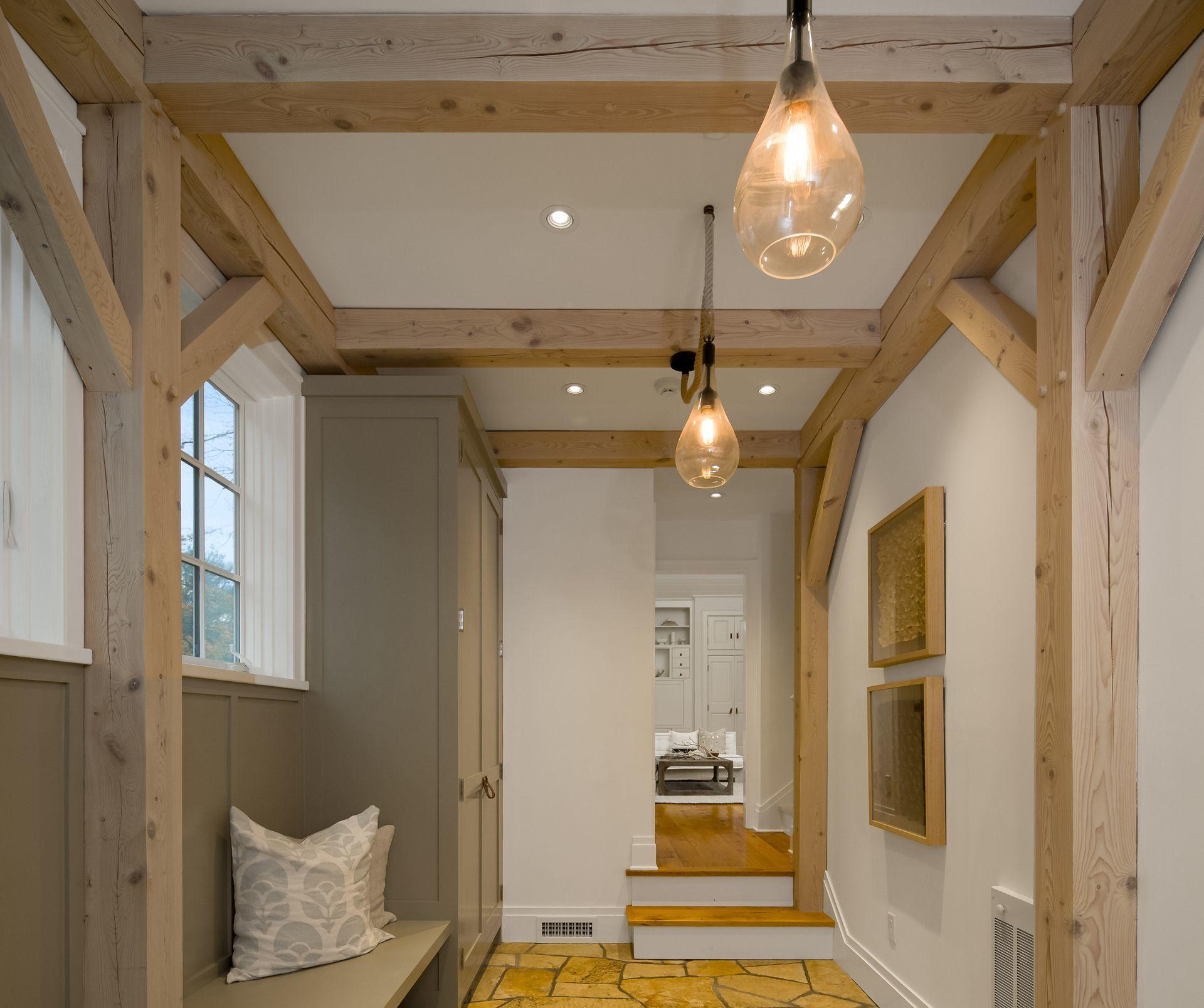33 Tory Hole Road Darien, CT 06820 - Photo 24 of 51 a view of a hallway with wooden floor and staircase