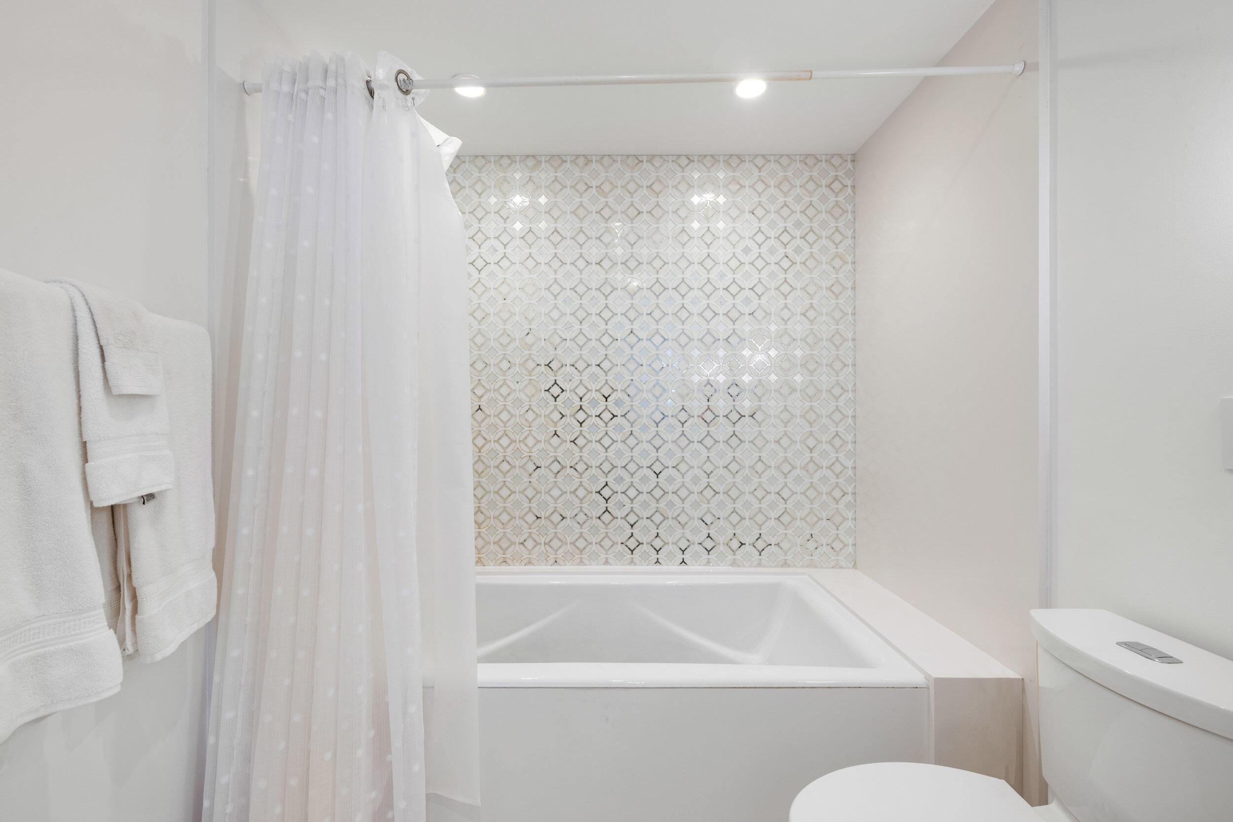 300 South Ocean Boulevard, Unit 3F Palm Beach, FL 33480 - Photo 20 of 27 a bathroom with a shower and a toilet