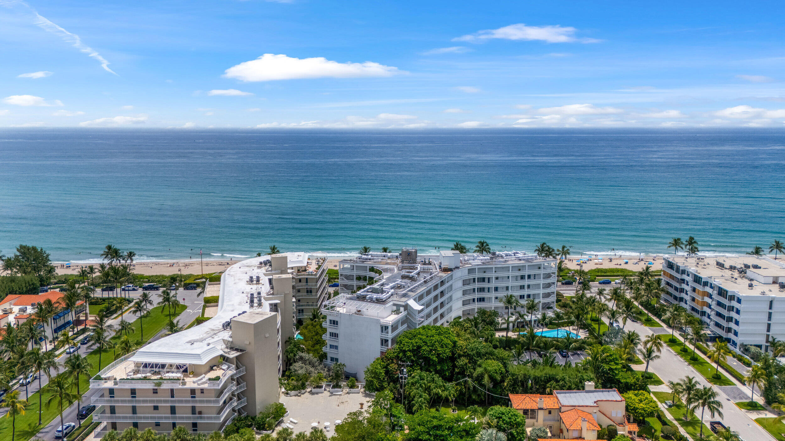 300 South Ocean Boulevard, Unit 3F Palm Beach, FL 33480 - Photo 26 of 27 a view of a city and ocean view