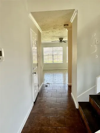 a bathroom with a vanity and a shower