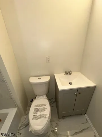 a bathroom with a sink and a toilet
