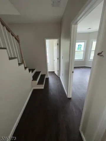 a view of entryway with stairs