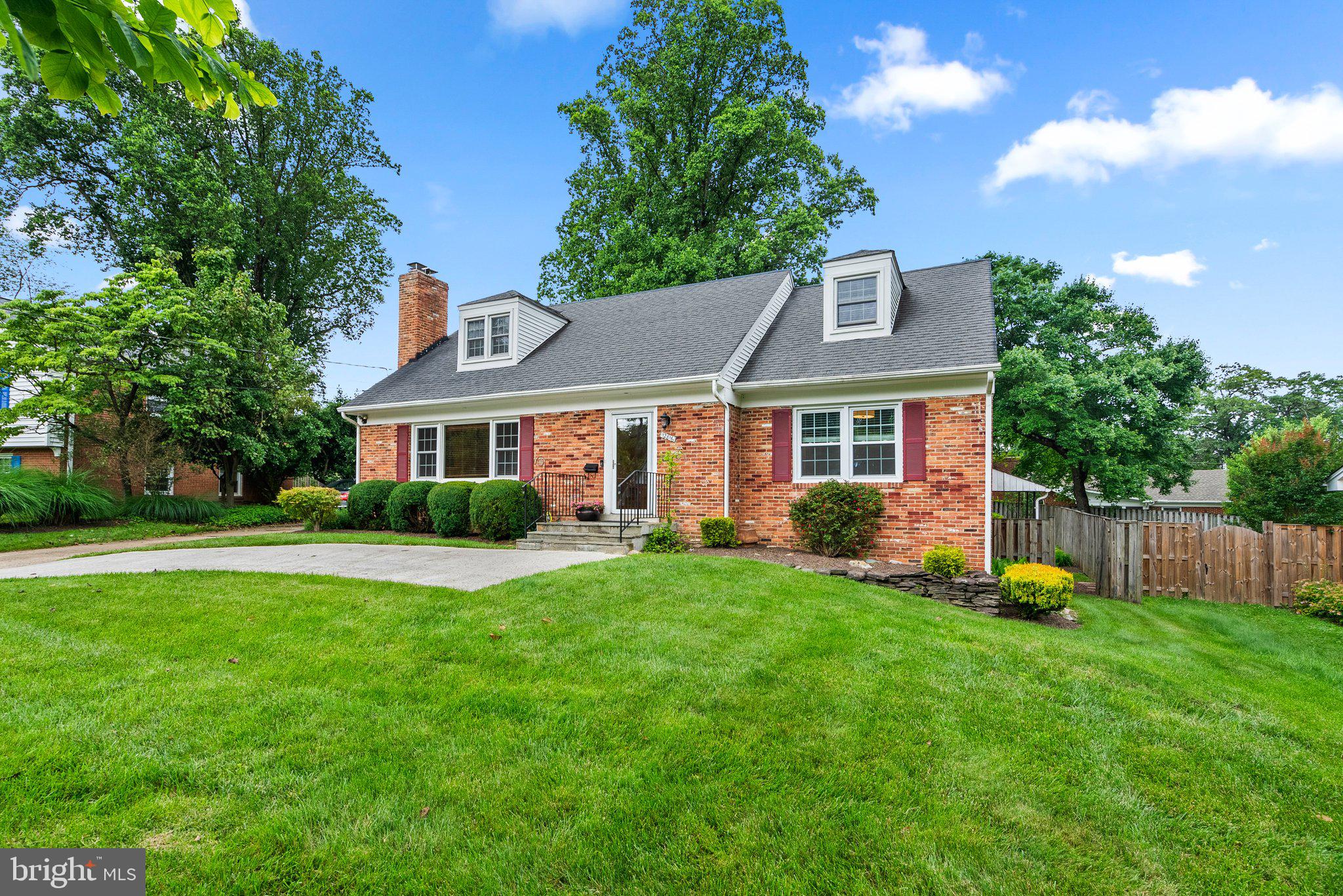 Beautifully manicured lawn