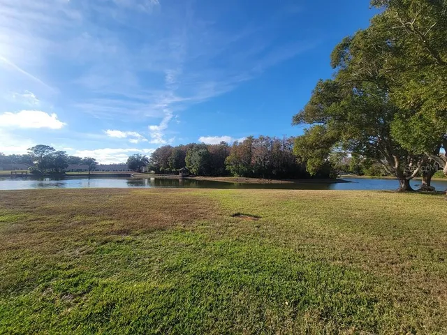a view of an outdoor space and deck