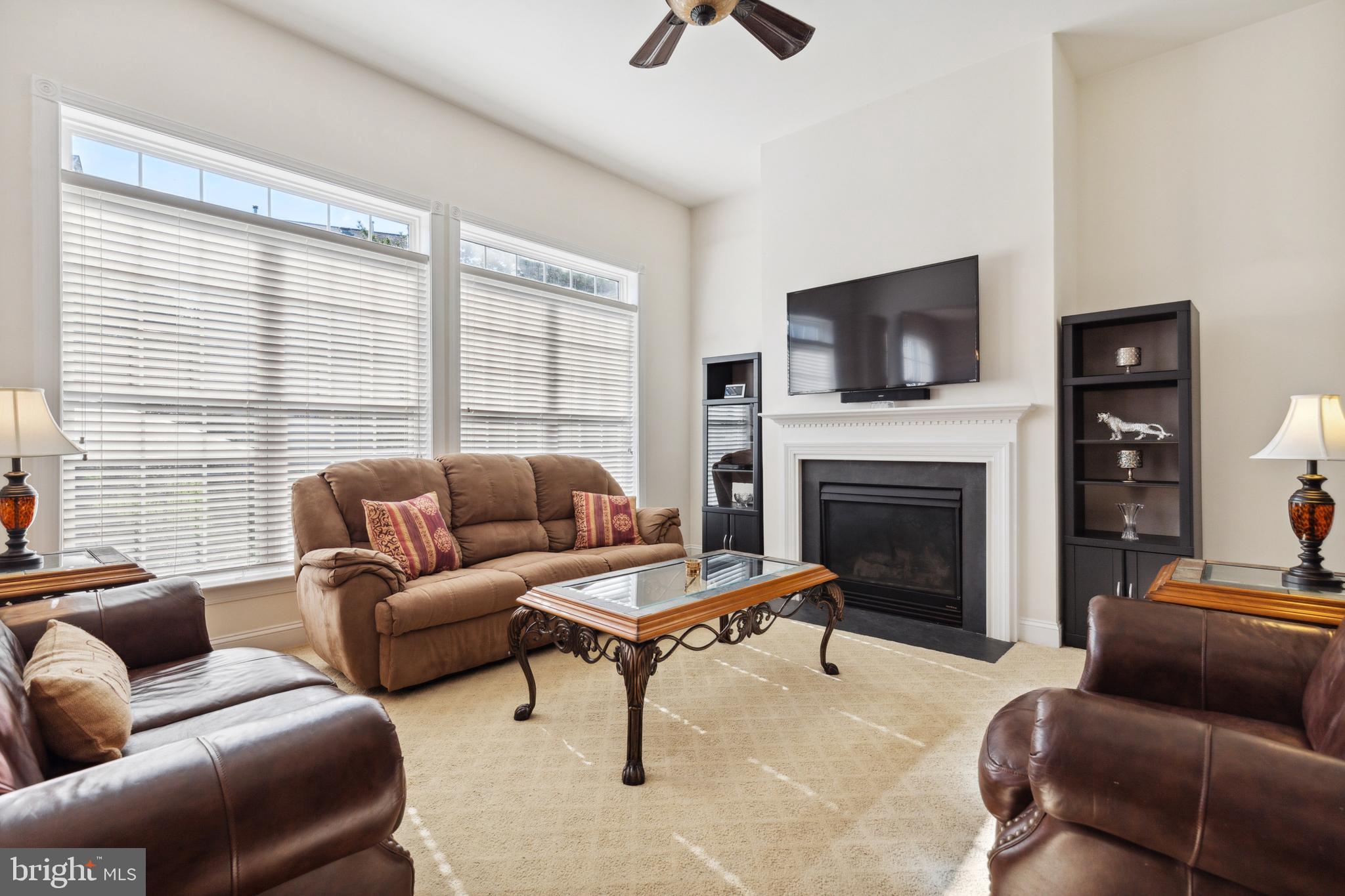 16204 Cutter Way Woodbridge, VA 22191 - Photo 13 of 56 Family Room with Cozy Gas Fireplace