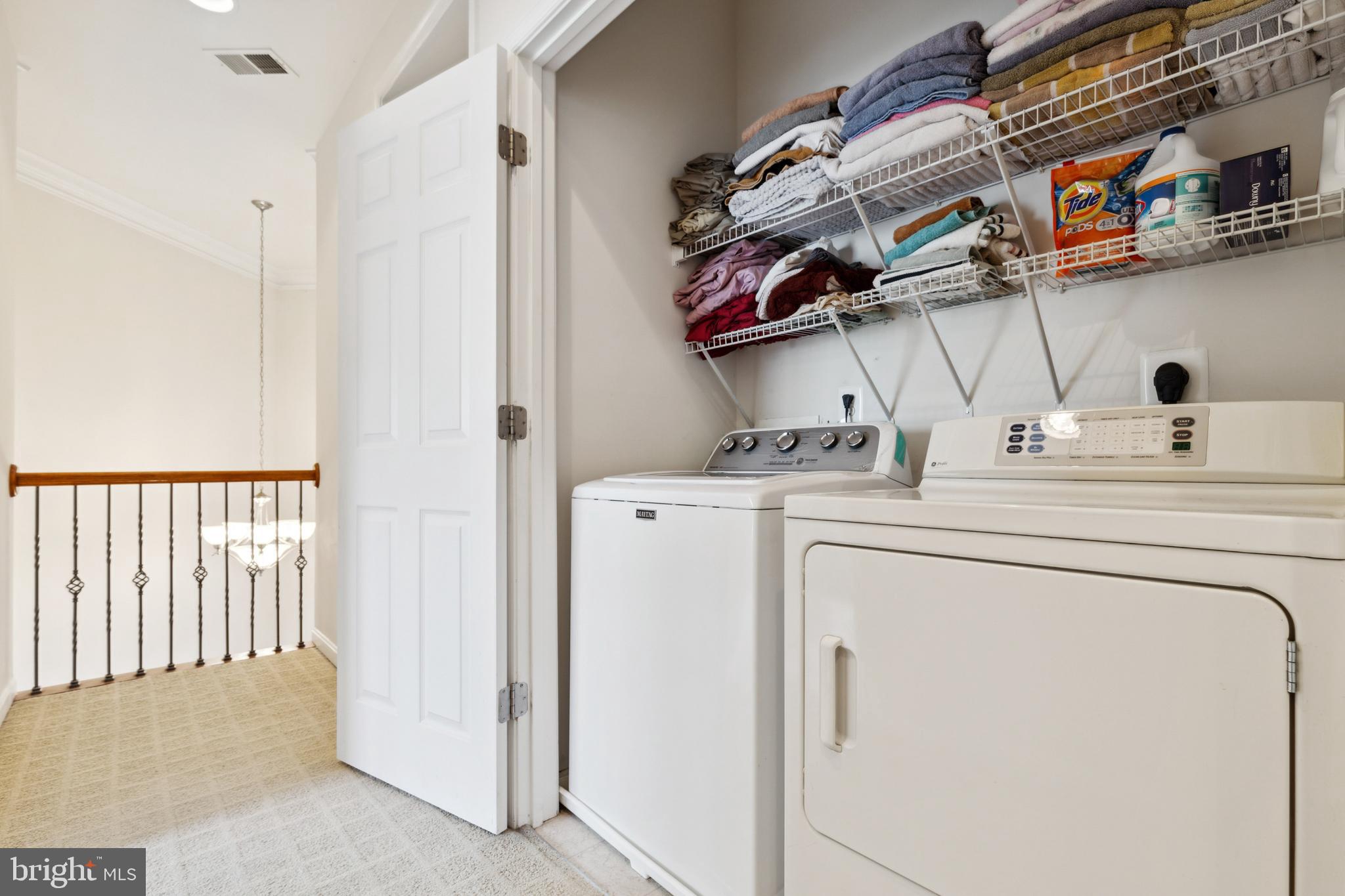 16204 Cutter Way Woodbridge, VA 22191 - Photo 35 of 56 Washer & Dryer on Upper Level