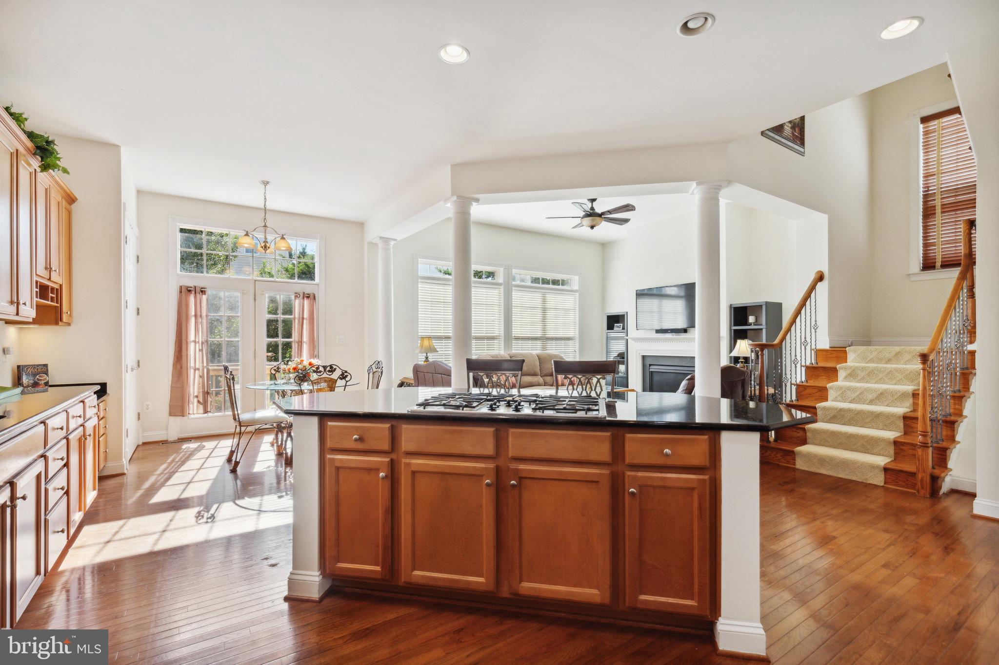 16204 Cutter Way Woodbridge, VA 22191 - Photo 10 of 56 Large Island with Gas Cooktop