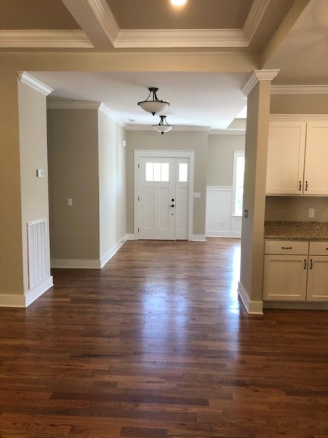 840 Van Davis Road Georgetown, TN 37336 - Photo 16 of 38 a view of a kitchen with wooden floor and a kitchen