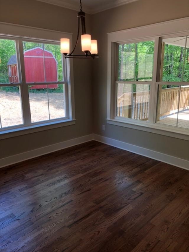 840 Van Davis Road Georgetown, TN 37336 - Photo 9 of 38 wooden floor in an empty room with a window