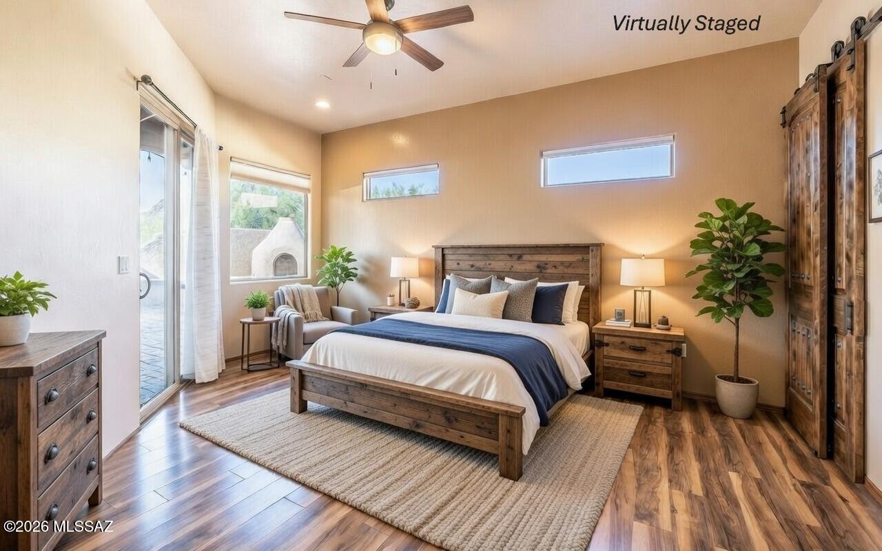 5550 West Open R Place Tucson, AZ 85713 - Photo 24 of 48 The owner's suite, virtually staged.
