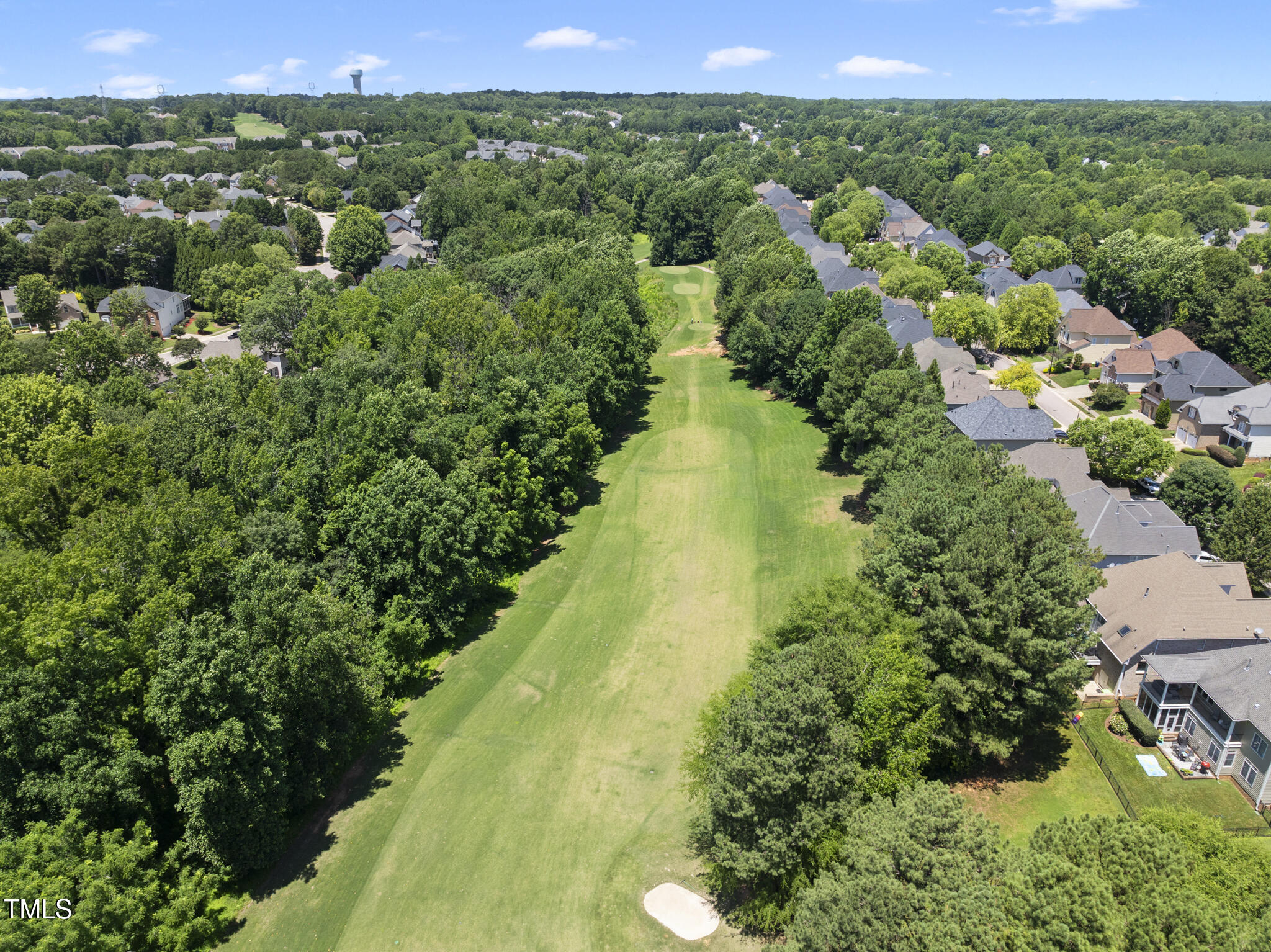 12257 Beestone Lane Raleigh, NC 27614 - Photo 55 of 59 a view of a lake with houses