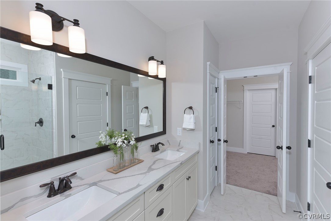 1712 Twin Rivers Court Chester, VA 23836 - Photo 14 of 28 VIRTUAL STAGING. Photo represents the plan with vi