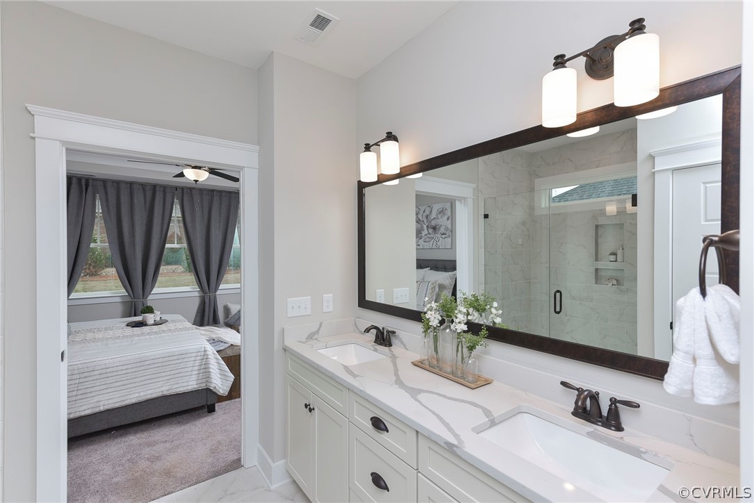 1712 Twin Rivers Court Chester, VA 23836 - Photo 15 of 28 VIRTUAL STAGING. Photo represents the plan with vi