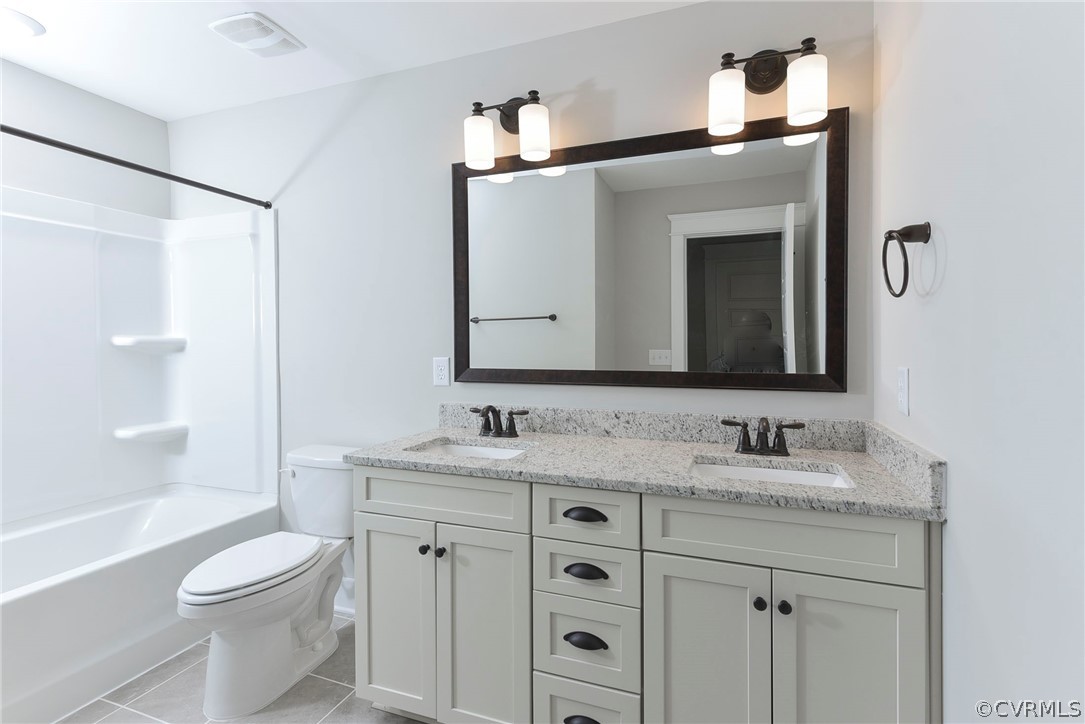 1712 Twin Rivers Court Chester, VA 23836 - Photo 17 of 28 VIRTUAL STAGING. Photo represents the plan with vi
