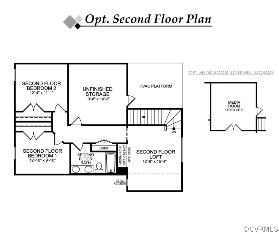 1712 Twin Rivers Court Chester, VA 23836 - Photo 23 of 28 Second Floor