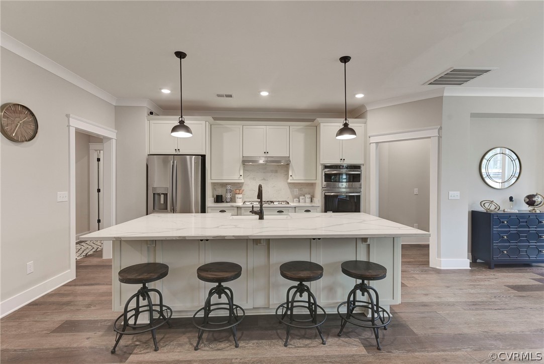 1712 Twin Rivers Court Chester, VA 23836 - Photo 4 of 28 VIRTUAL STAGING. Photo represents the plan with vi