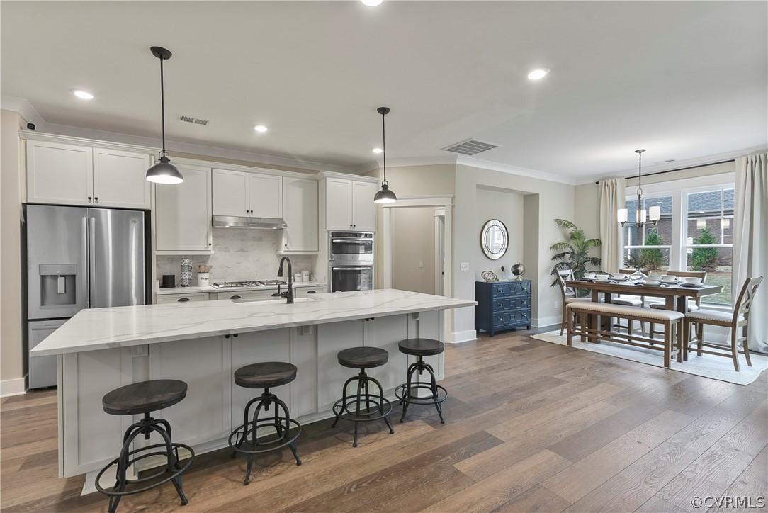 1712 Twin Rivers Court Chester, VA 23836 - Photo 6 of 28 VIRTUAL STAGING. Photo represents the plan with vi