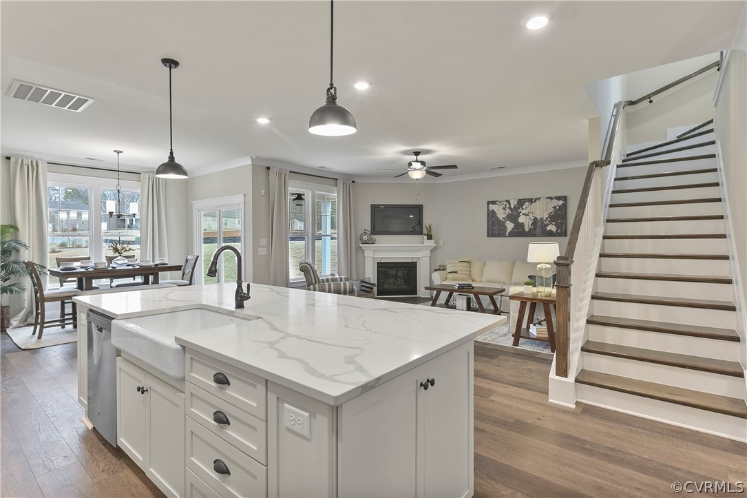 1712 Twin Rivers Court Chester, VA 23836 - Photo 7 of 28 VIRTUAL STAGING. Photo represents the plan with vi