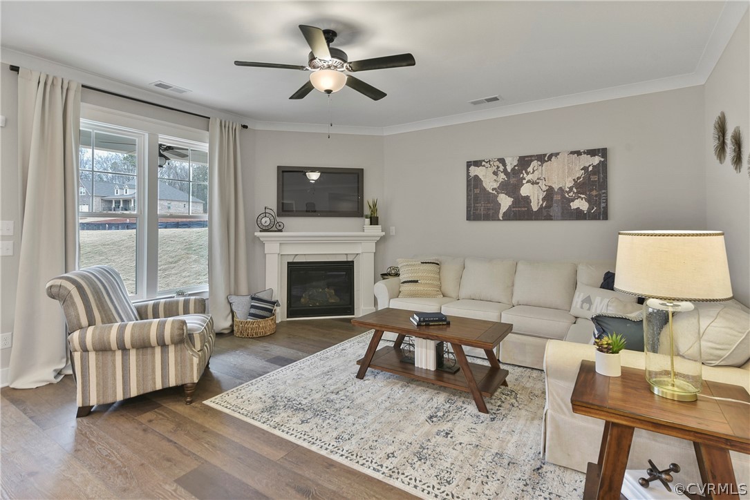 1712 Twin Rivers Court Chester, VA 23836 - Photo 9 of 28 VIRTUAL STAGING. Photo represents the plan with vi