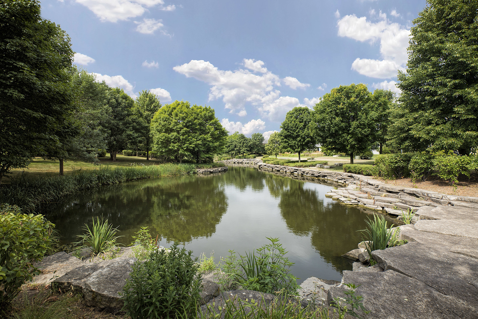 124 Ronan Road Highwood, IL 60040 - Photo 23 of 25 a view of a lake with a yard