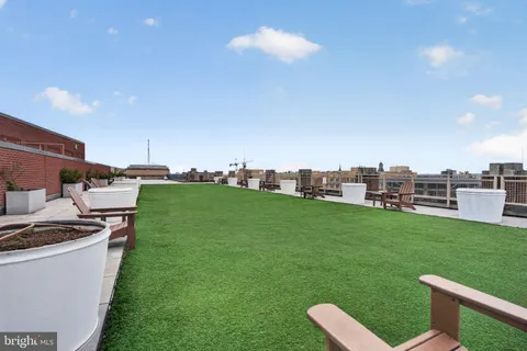 a view of a green field