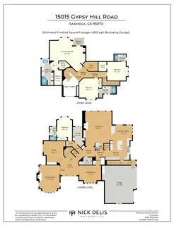$6,398,000 | 15015 Gypsy Hill Road, Saratoga, CA 95070