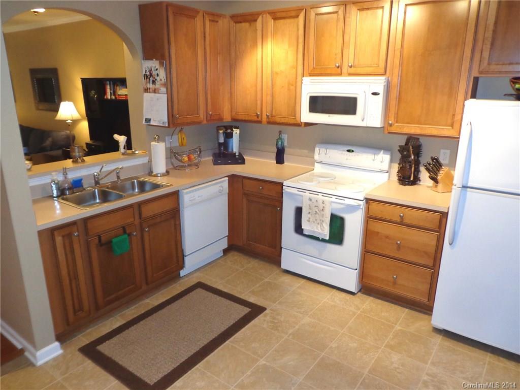 913 Copperstone Lane, Unit 188 Fort Mill, SC 29708 - Photo 11 of 24 a kitchen with a stove sink and a microwave