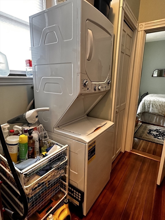 24 Beaufort Road, Unit 3 Boston, MA 02130 - Photo 16 of 32 a utility room with dryer and washer