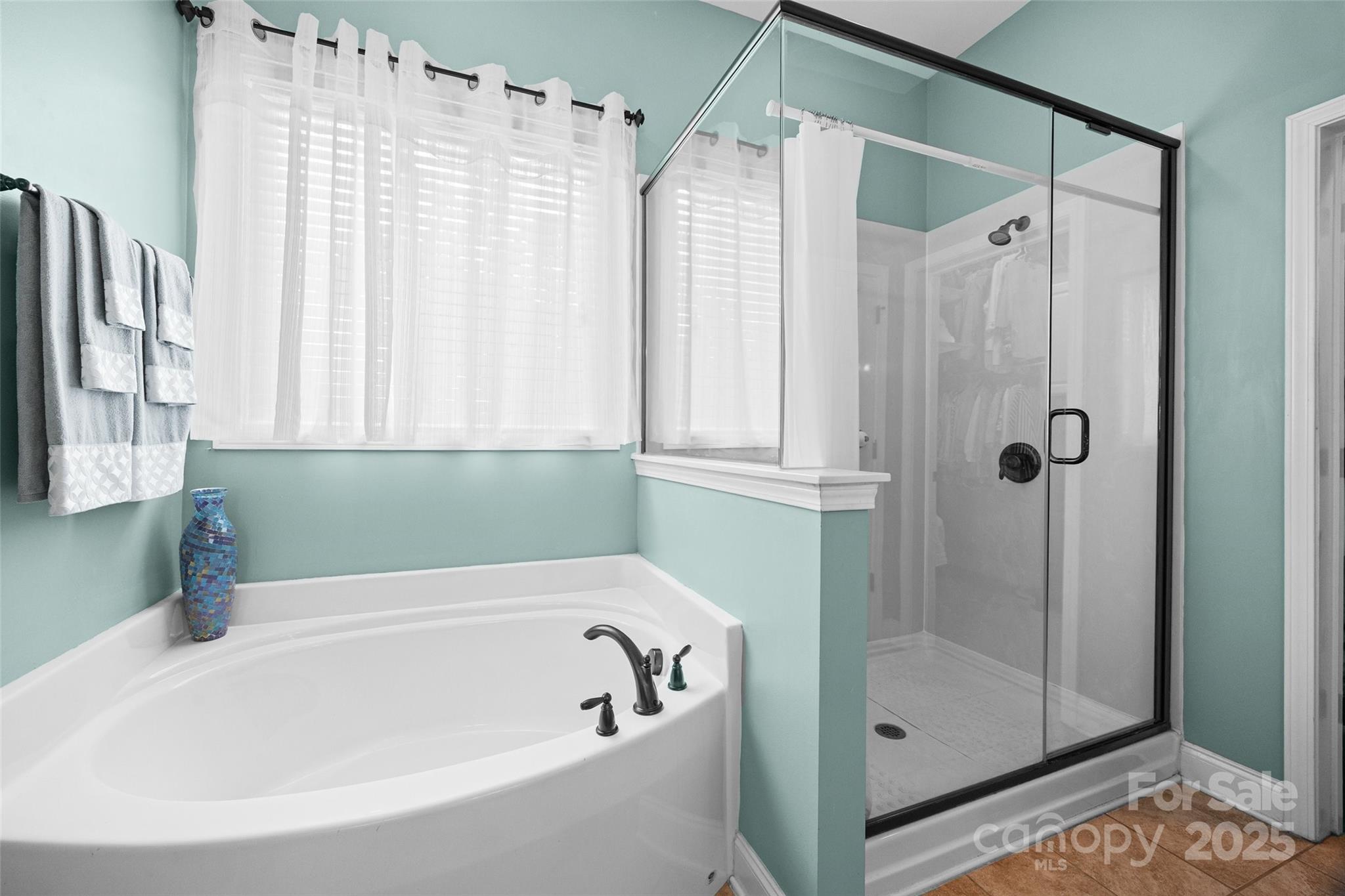 1617 Fig Branch Road Clover, SC 29710 - Photo 23 of 33 a bathroom with a bathtub and a shower