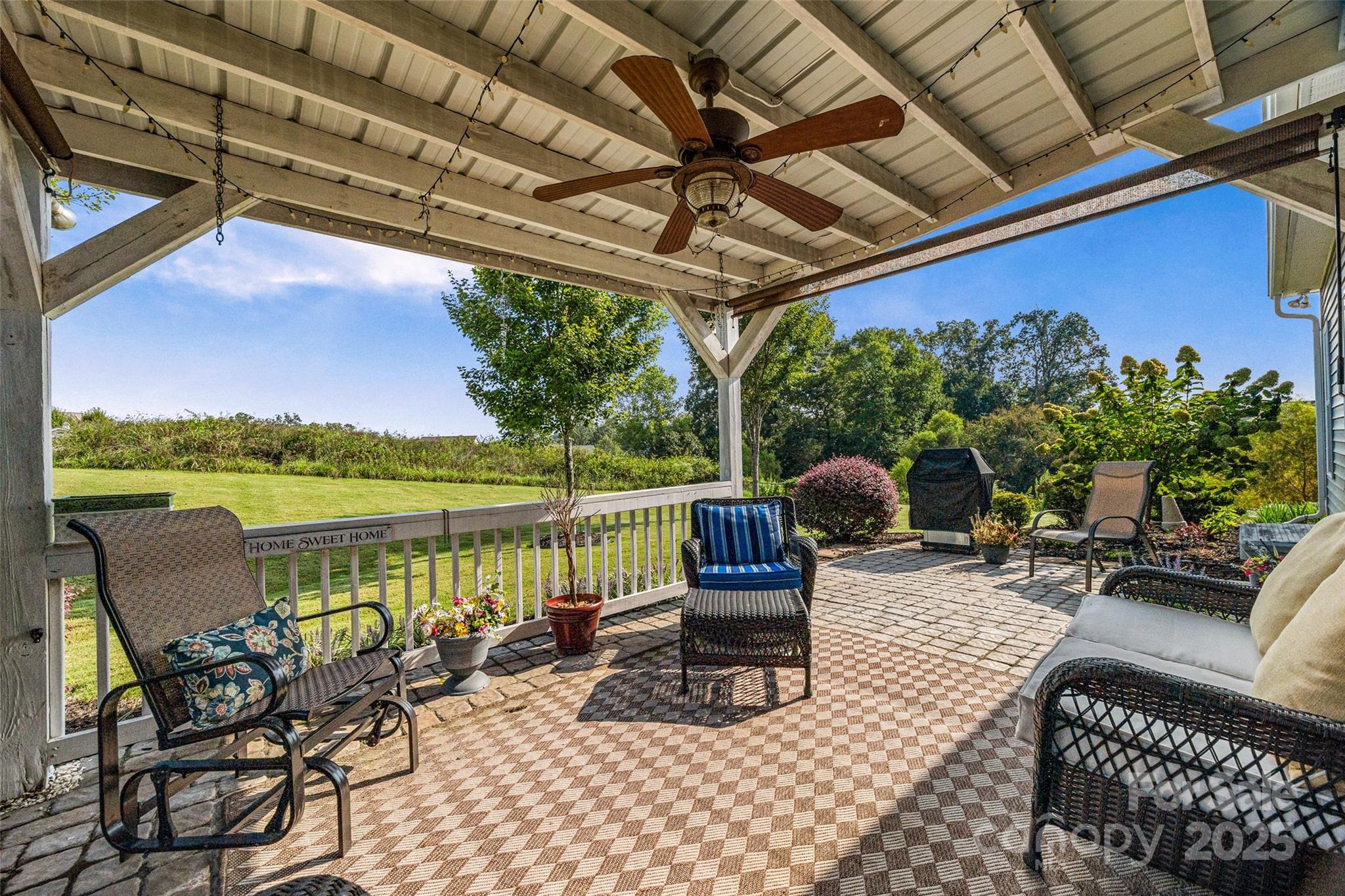1617 Fig Branch Road Clover, SC 29710 - Photo 29 of 33 a view of a chair and tables in the patio