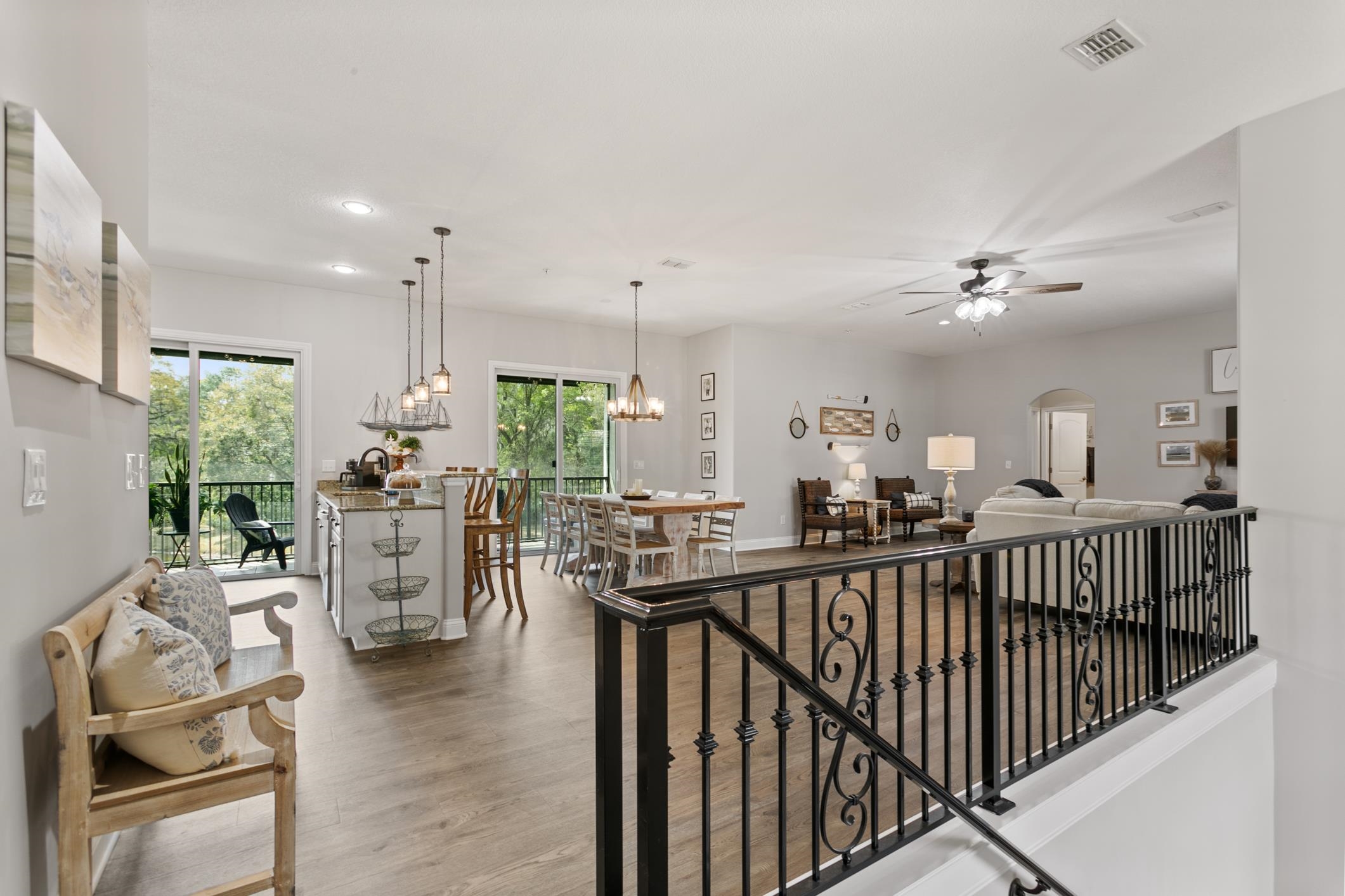 121 Grand Ravine Drive St. Augustine, FL 32086 - Photo 9 of 44 a view of a dining room with furniture window and wooden floor