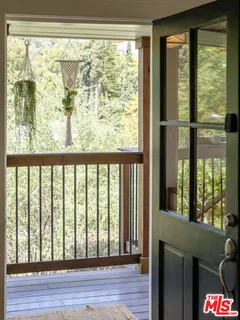 a view of a large window