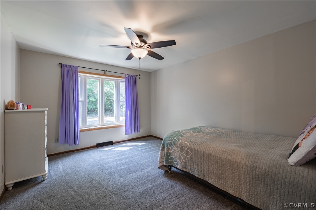8090 Hungarytown Road Crewe, VA 23930 - Photo 29 of 47 a bed sitting in a room next to a window