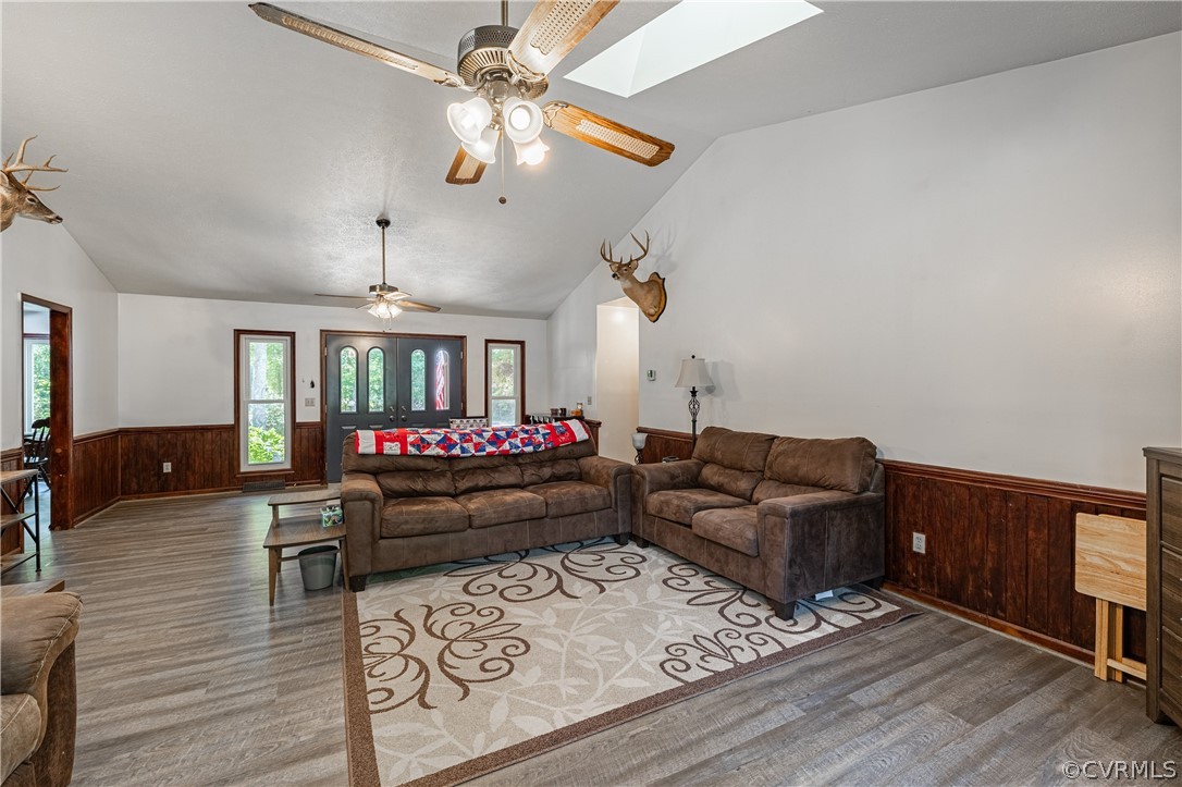 8090 Hungarytown Road Crewe, VA 23930 - Photo 10 of 47 a living room with furniture and a wooden floor