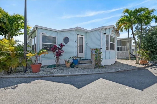 a view of a house with a patio