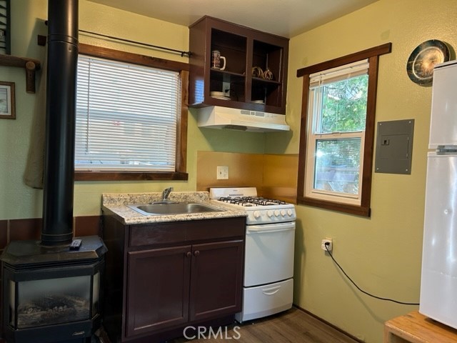 2726 View Drive Running Springs, CA 92382 - Photo 13 of 17 a kitchen with a sink and a window