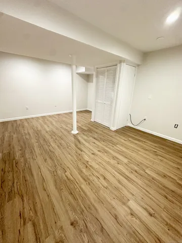 wooden floor in an empty room