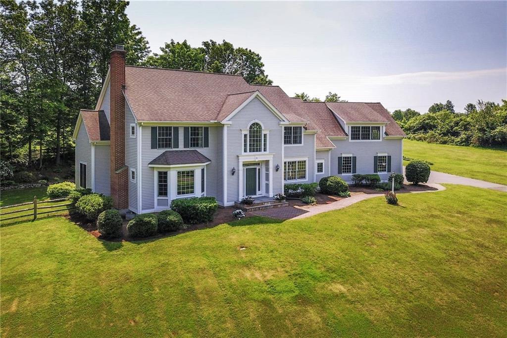SET BACK ON A COUNTRY ROAD AND NEIGHBORING SYMSBURY FARMS! NO OTHER HOME LIKE THIS ONE!