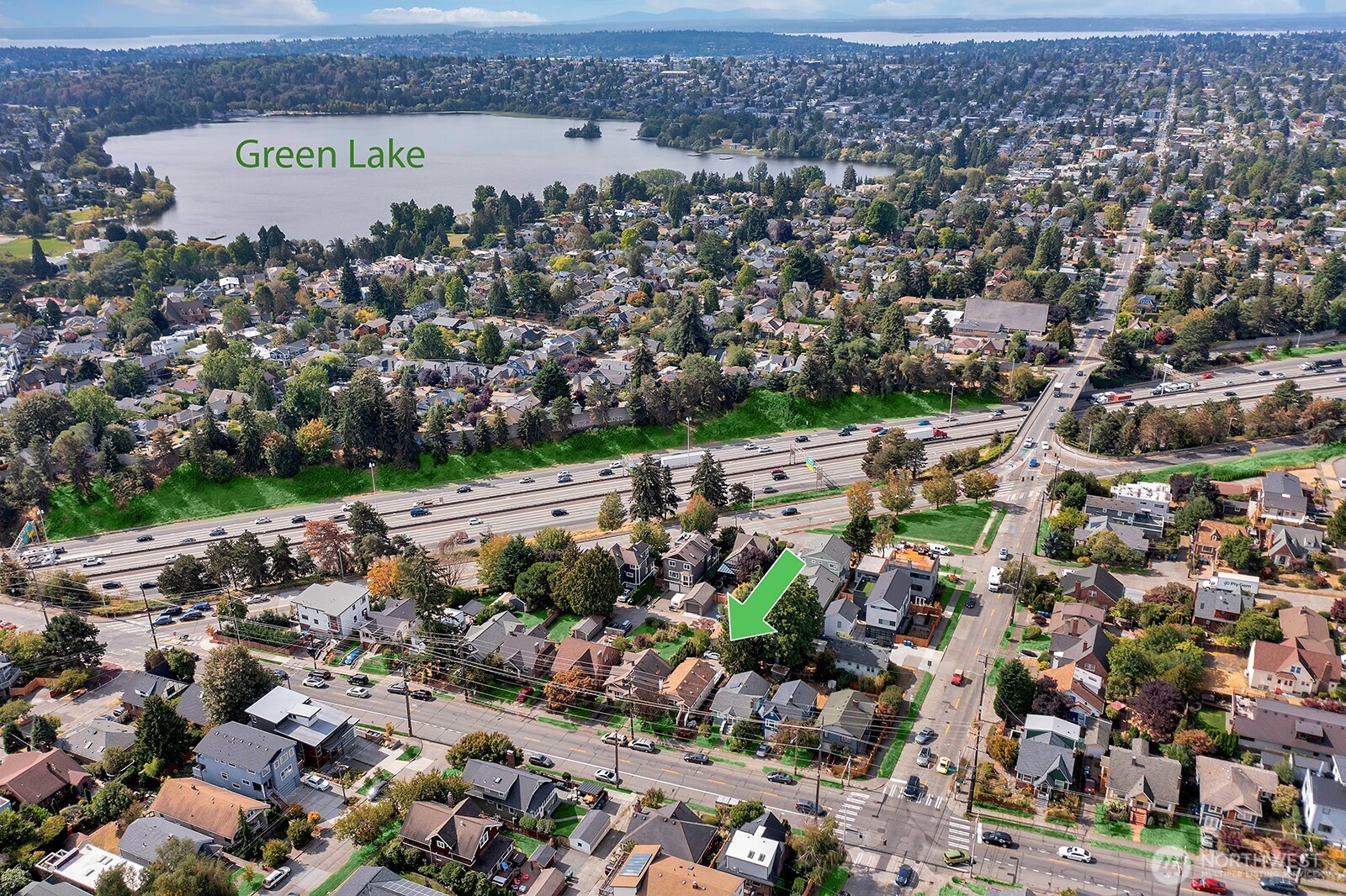 7911 5th Avenue Northeast, Unit 2 Seattle, WA 98115 - Photo 11 of 11 an aerial view of a city