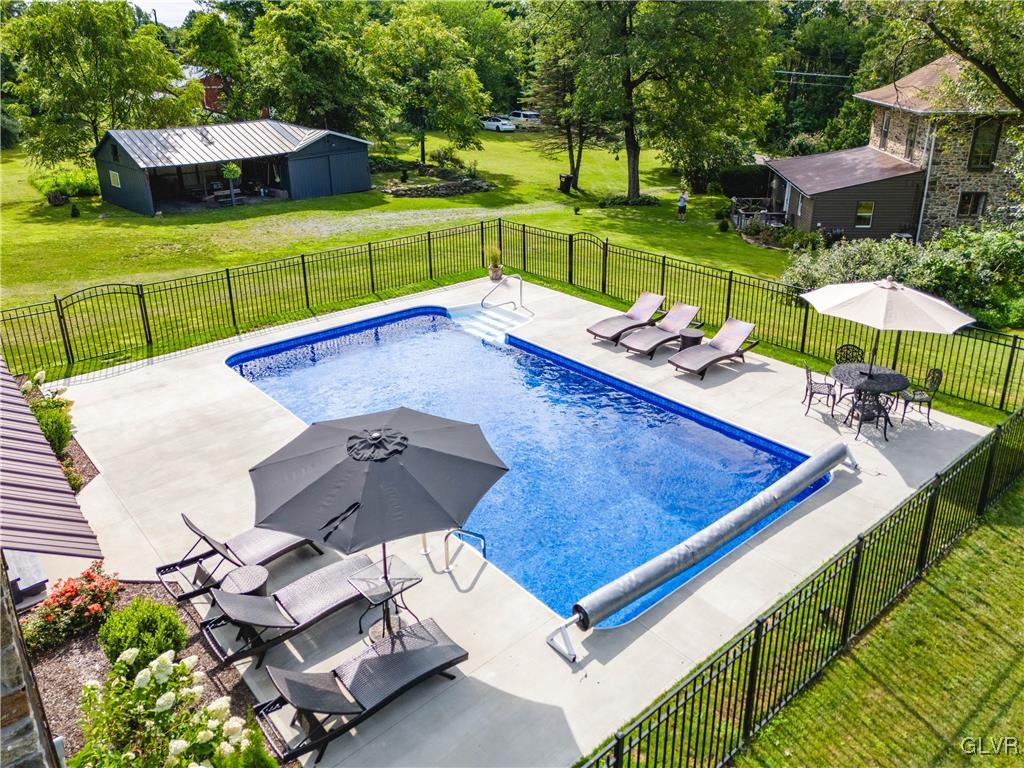 244 Deer Run Road Bechtelsville, PA 19505 - Photo 22 of 30 Private/Heated In-Ground Pool with Pool House