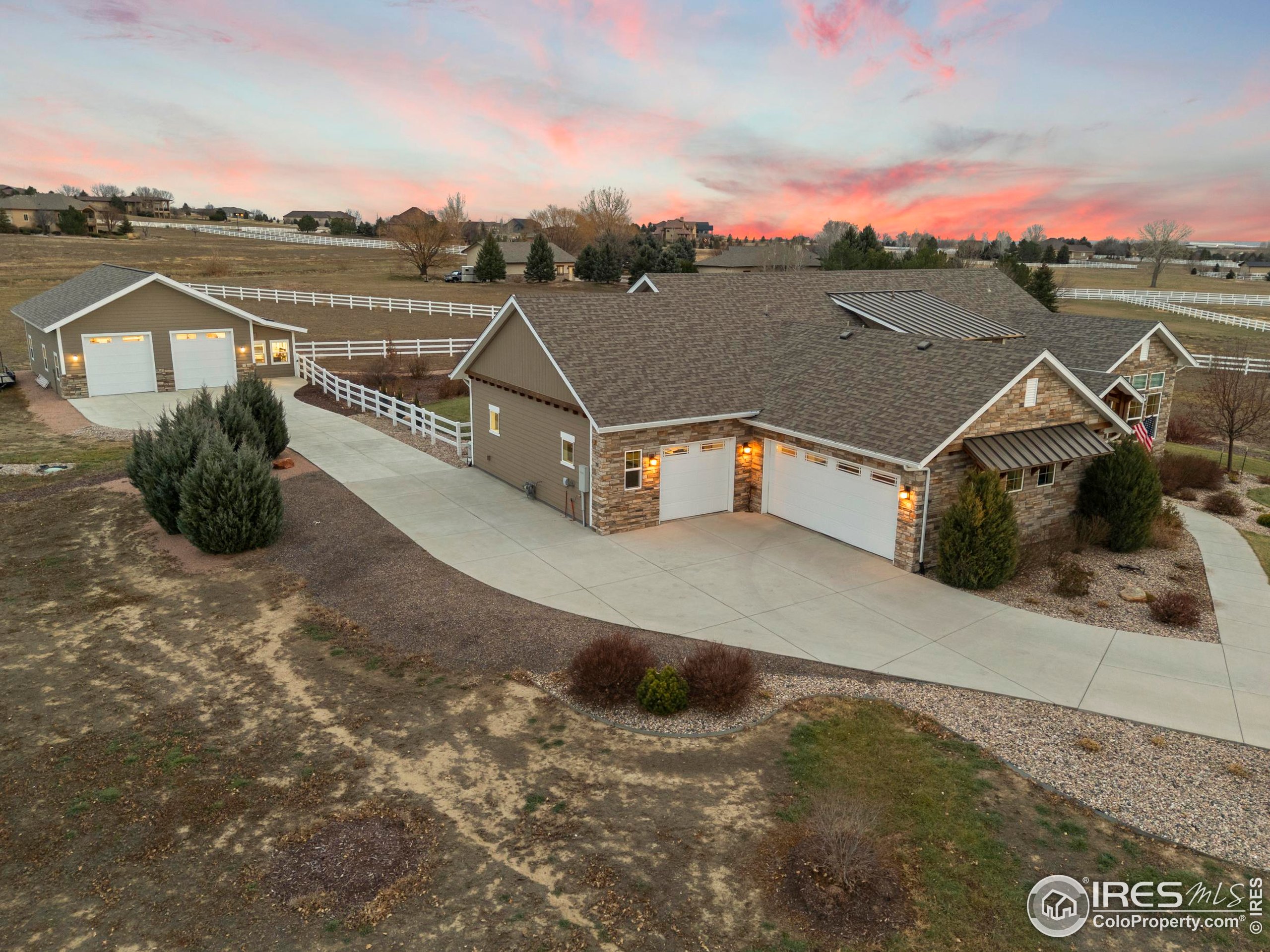 39884 Ridgecrest Court Severance, CO 80610 - Photo 2 of 44 a view of a city street with a road