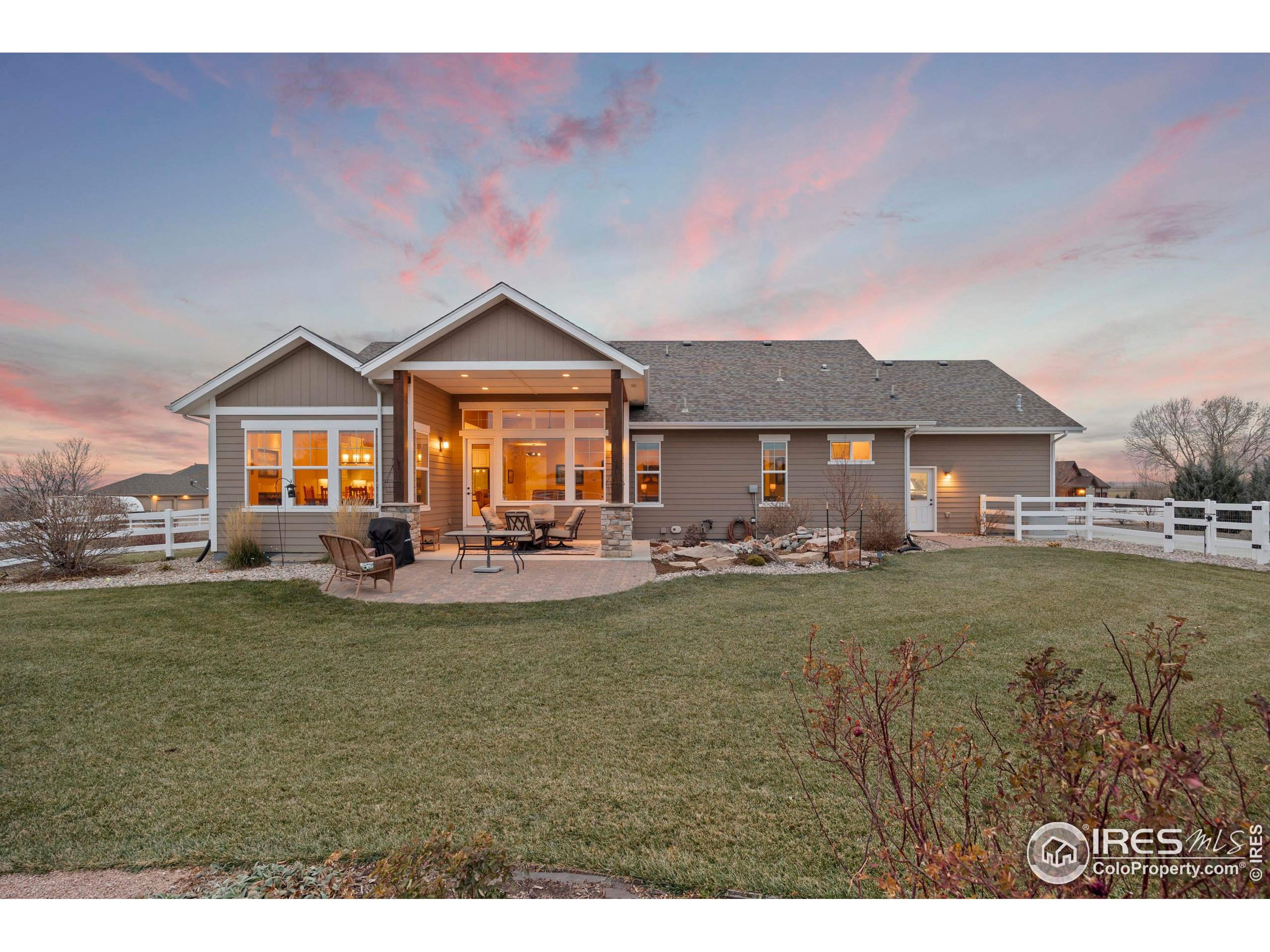 39884 Ridgecrest Court Severance, CO 80610 - Photo 40 of 44 a front view of a house with garden
