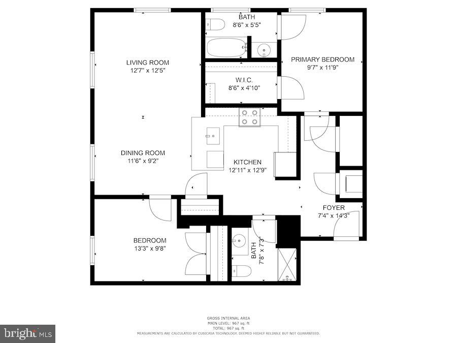 2035 2nd Street Northwest, Unit G209 Washington, DC 20001 - Photo 37 of 37 Floorplans