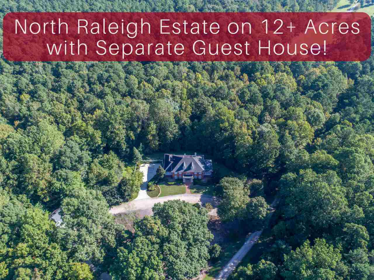 7233 Kemp Road Raleigh, NC 27613 - Photo 1 of 25 Private 12 Acre Lot!