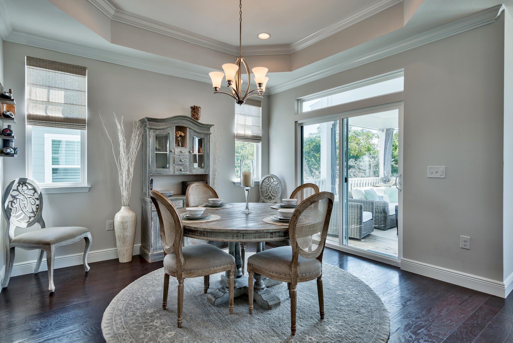 20 Inlet Cove Inlet Beach, FL 32461 - Photo 8 of 50 a view of a dining room with furniture window and wooden floor
