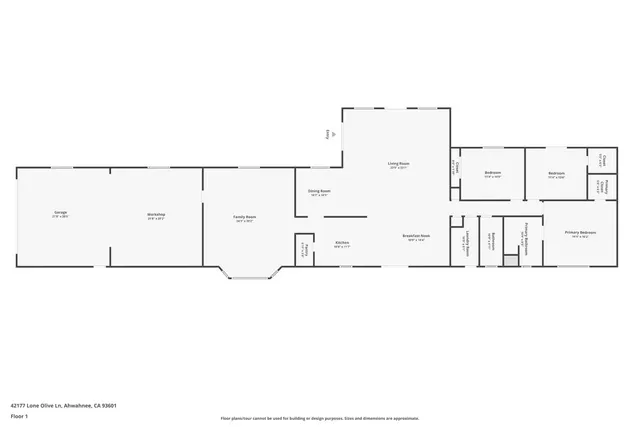 $509,000 | 42177 Lone Olive Lane, Ahwahnee, CA 93601